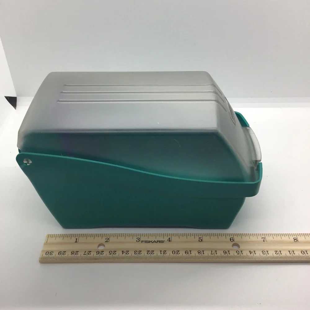 Fellowes 3.5” Floppy Disk Storage Case Plastic Lid Holder Box Filing Tray Office